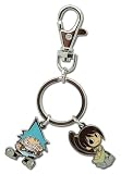Soul Eater Black Star & Tsubaki Metal KeyringIMAGE