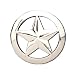 Silver Star "Nautical Star" Metal Belt Buckle