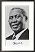 Albert John Mvumbi Luthuli, South African Reformer President of the African National Congress Collections Framed Photographic Poster Print, 19x25