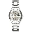 Swatch Unisex Core Collection YGS716GX Silver Stainless-Steel Quartz Watch with Silver Dial