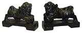 Fu / Foo dogs - black (pair)