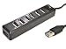Premium 7 Port Ports USB Hub Expansion High Speed USB 2.0 Multi USB Hub Splitter Switch Lead Adapter Cable For PS3, Xbox, Wii, PC, MAC, Laptop, NoteBook, Mac Book, NetBook, Tablet, Tab, Supports Windows Vista/7/Mac - Part Of The Crazy4fones Accessories Range