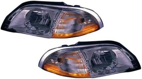 1999-2003 (1999 2000 01 02 03) Ford Windstar Headlight Assembly - One Pair (Both Driver and Passenger Sides) - DOT Certified Headlamps