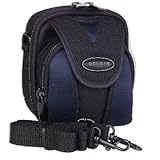Belkin F8K001-SML-NVB Super Point Case Nylon Camera Bag (Black & Blue)