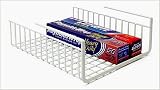 Under Shelf Wrap Rack in WHITE model 1983W from Organize It All