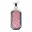 Silver Stone Pendants, Size: 60mm (2.4 inches)