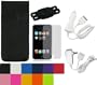 3n1 Combo - Assorted Colors - Hybrid Leather Nylon Case with Belt Clip for Apple iPod Touch 3 and 2 MP3 Players (iPod Touch NOT included)