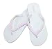 White Beaded Sequin ESNY Flip Flops