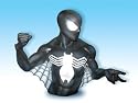Marvel Spider-Man in Black Bust Bank