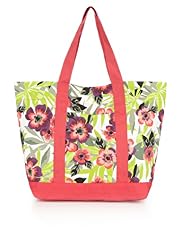 Pure Cotton Floral Shopper Bag