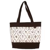 French Country Toile Diaper Tote Bag