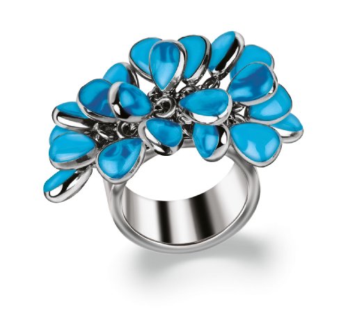 Swatch Bijoux LOVE EXPLOSION RING, Hellblau  JRS026-7 Preisvergleich