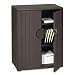 OfficeWorks&trade; 46"" High Storage Cabinet, Black, 36w x 22d (ICE92561)