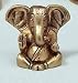Ganesh 1.75" Small & Detailed Brass Statue - Individually Made In India