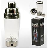 REVIMPORT - Shaker Inox 0,7 Litre &agrave; piles ''CYCLONE'' *