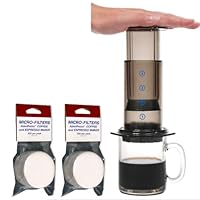 AeroPress Coffee and Espresso Maker with Bonus 350 Micro Filters