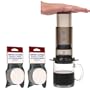 AeroPress Coffee and Espresso Maker with Bonus 350 Micro Filters