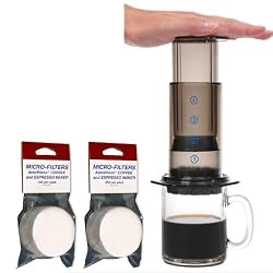 AeroPress Coffee and Espresso Maker with Bonus 350 Micro Filters