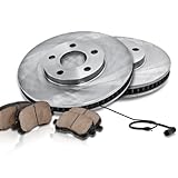 Image : Callahan [ E46 ] FRONT Premium Grade OE 300 mm [2] Rotors + [4] Quiet Low Dust Ceramic Pads w/ Sensors Kit CFP40064B...