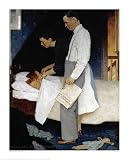 FREEDOM FROM FEAR BY NORMAN ROCKWELL. SIZE 23.11 INCHES WIDTH BY 29.92 INCHES HEIGHT. HIGH QUALITY ART POSTER PRINT