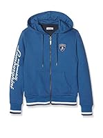 Automobili Lamborghini Sudadera con Cierre (Azul)