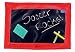Princess Linens Doodlebugz Chalk Talk Chalkboard Placemat Red