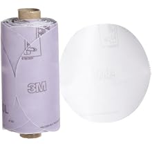 3M Stikit Film Disc Roll 360L, PSA Attachment, Aluminum Oxide, 5" Diameter, P1000 Grit (Roll of 125)