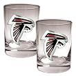 NFL Atlanta Falcons Two Piece Rocks Glass Set - Primary Logo