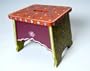 Bohemian Garden Single Step Stool