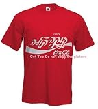 Hebrew Drink Coca Cola T-Shirt Red Size XL
