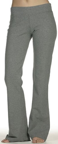 Bella Cotton Spandex Fitness Yoga Pant - Deep Heather 810 S