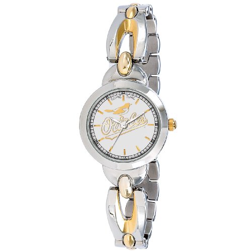 MLB Women's MLB-ELE-BAL Elegance Series Baltimore Orioles Watch