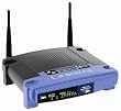 Linksys Wireless-G Broadband Router with SpeedBooster WRT54GS - Wireless router + 4-port switch - Ethernet, Fast Ethernet, 802.11b, 802.11g external