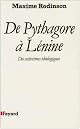 De Pythagore a? Le?nine : des activismes ide?ologiques