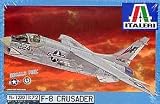 F-8 Crusader 1-72 Model Airplane by Italeri by Italeri