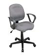 Sculptured Task Chair with Contemporary Loop Arms By Office Star