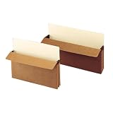 Smead Redrope Letter Size 5 1/4 Inch Capacity Drop Front File Pockets 50 Count (73810)
