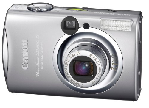 Canon PowerShot SD800 IS 7.1MP Digital Elph Camera with 3.8x Wide Angle Image-Stabilized Optical Zoom