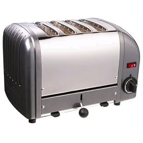Dualit 4 Slice Toaster Metallic Charcoal 40348