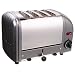Dualit 4 Slice Toaster Metallic Charcoal 40348