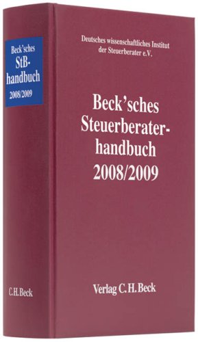 Beck'sches Steuerberater-Handbuch (StB) 2008/2009
