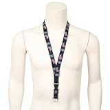 MLB Teams Lanyard with Removable Key Ring and Clip - Detroit Tigers
