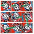 B Dazzle Classic Cars Scramble Squares 9 Piece Puzzle
