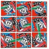 B Dazzle Classic Cars Scramble Squares 9 Piece Puzzle