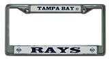 Tampa Bay Rays Chrome License Plate Frame