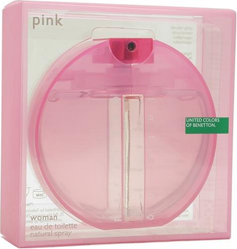 Inferno Paradiso Pink By Benetton For Women. Eau De Toilette Spray 3.3 Ounces