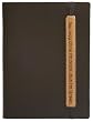 Go Green! Eco Friendly Recycled Leather Lined Diary / Journal, Black, 5x7"