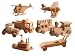 Wooden Mini Construction Kit