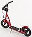BIKESTAR Kick Scooter with Brakes, Mudguard and air Tires for Kids 5 Year Old | Classic Edition with Alloy Wheels 10 Inch | Red
