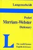 Langenscheidt's Pocket Dictionary Merriam-Webster English (Langenscheidt's Pocket Dictionary)